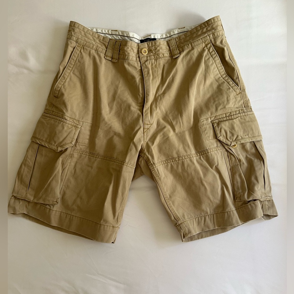 Ralph Lauren Men's Khaki Cargo Shorts